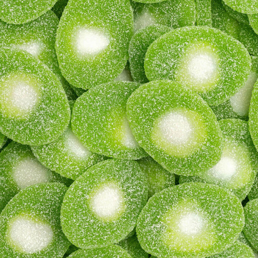 Sour Kiwi Slices – Poppin Candy