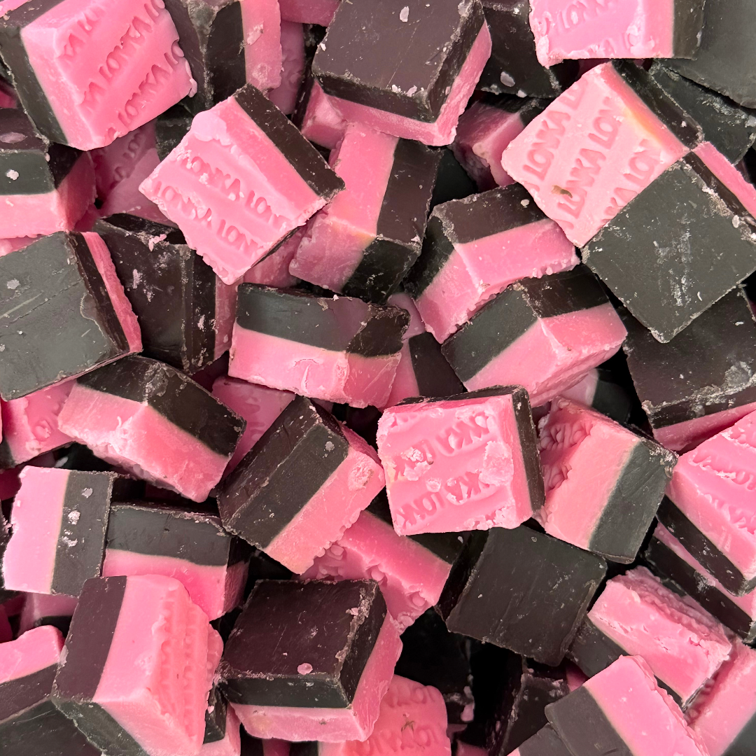 Liquorice & Raspberry Fudge