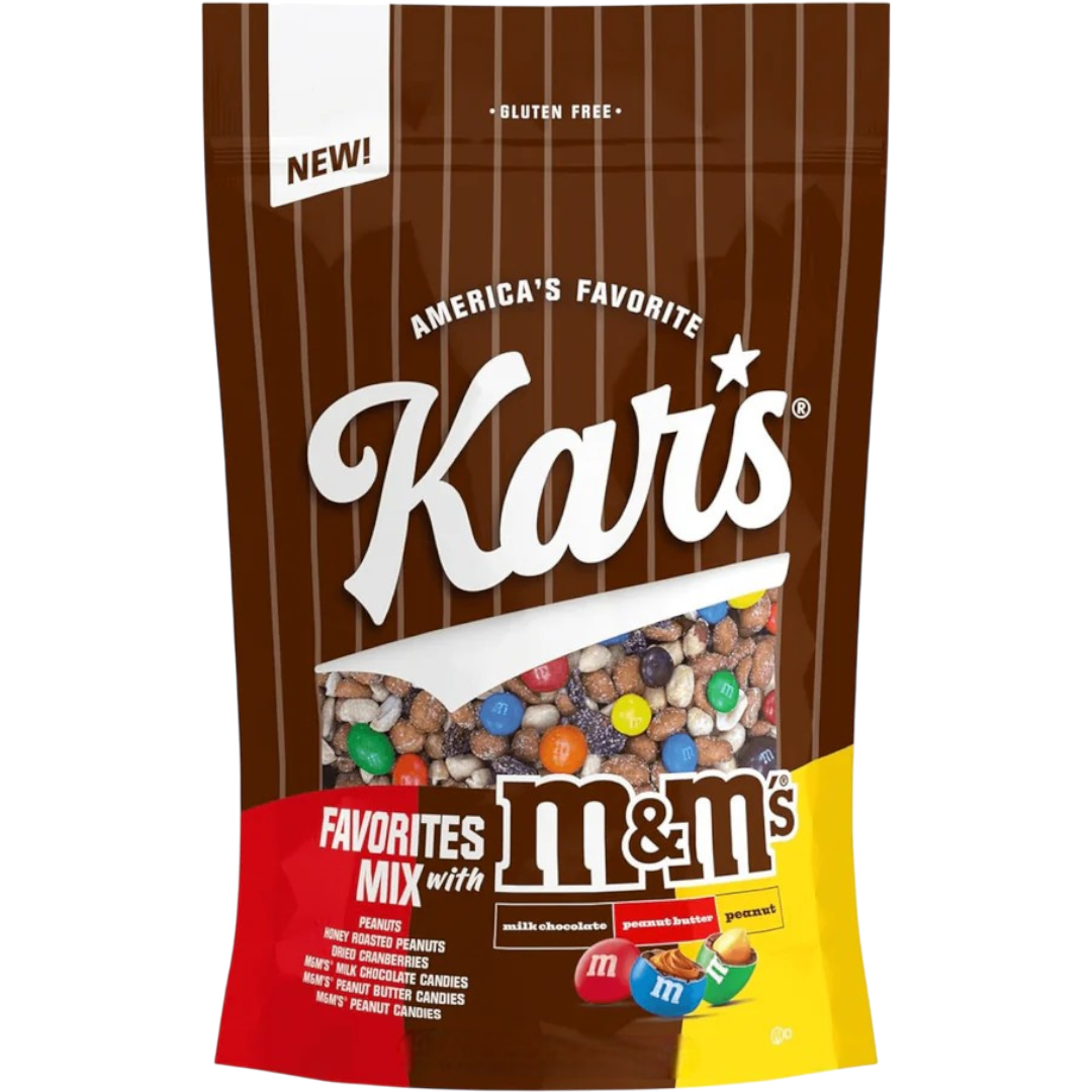 Kar's Trail Mix Favourites Mix with M&M's Peg Bag - 5oz (142g)