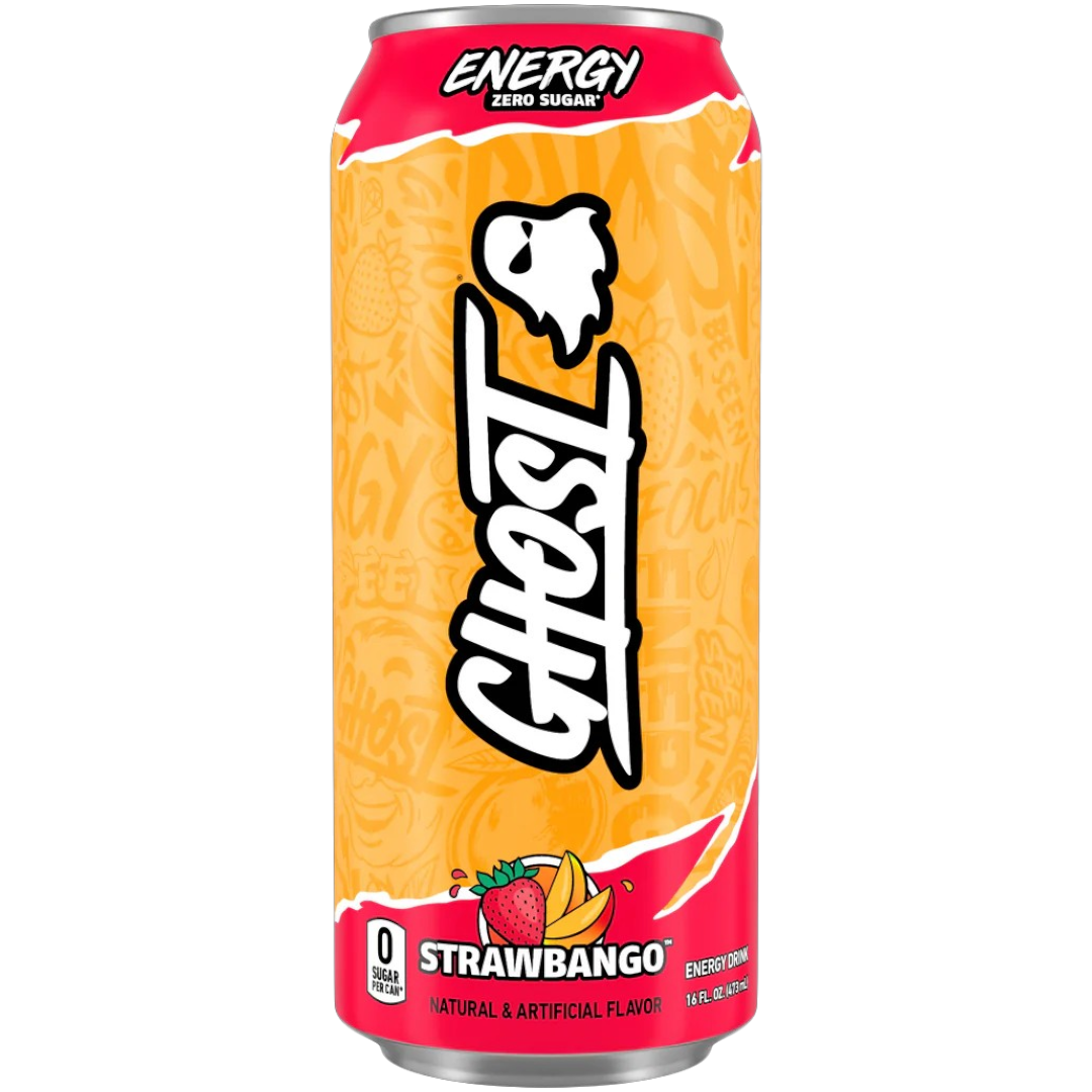 Ghost Energy Strawbango Flavour - 16fl.oz (473ml)