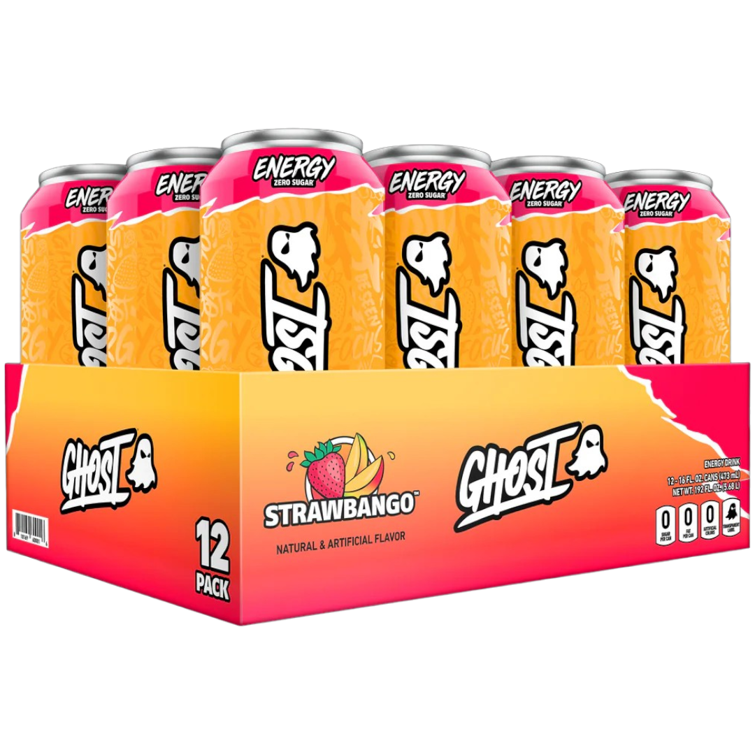 Ghost Energy Strawbango Flavour - 16fl.oz (473ml)