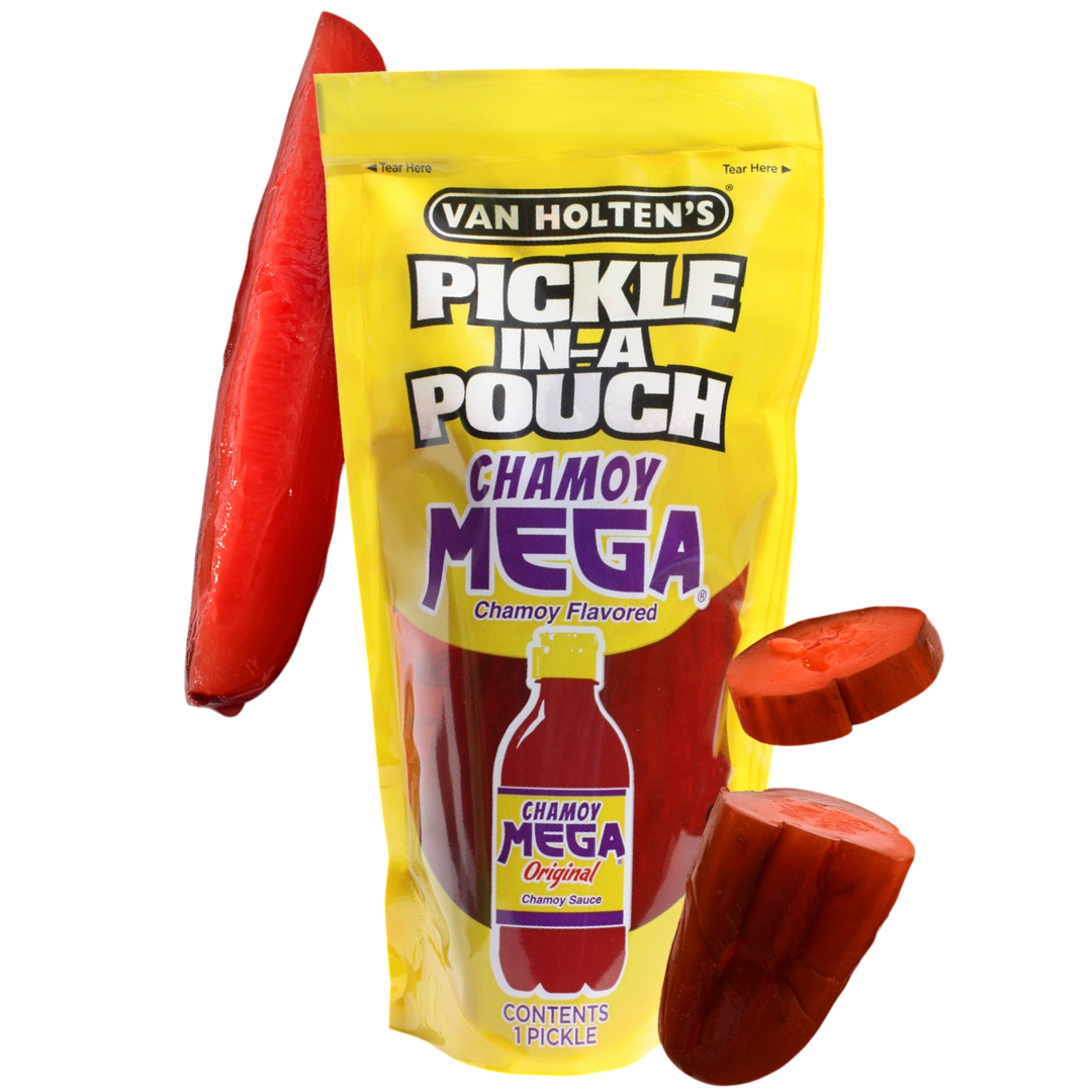 Van Holten's Mega Chamoy Pickle In-a-Pouch – Poppin Candy