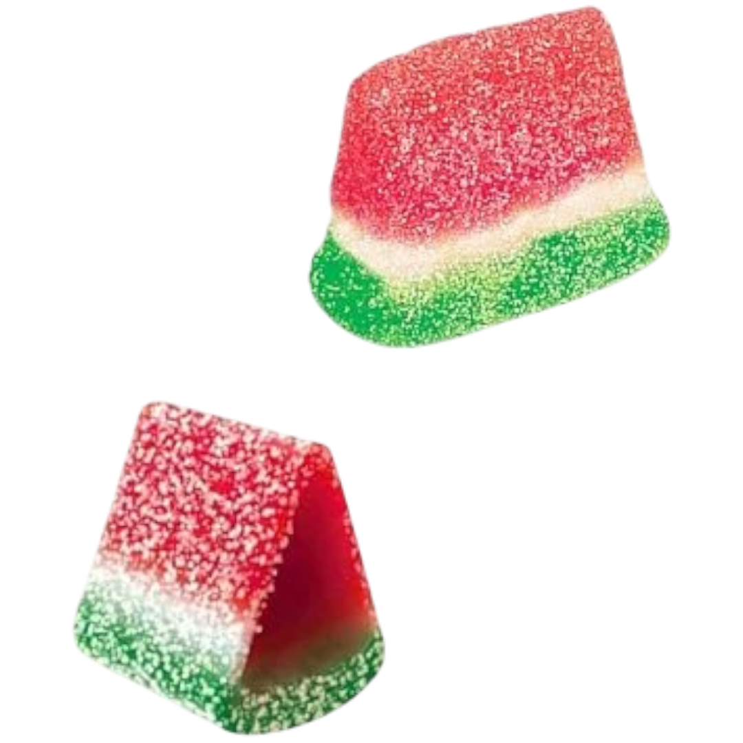 Jelly Filled Sour Watermelon Slices