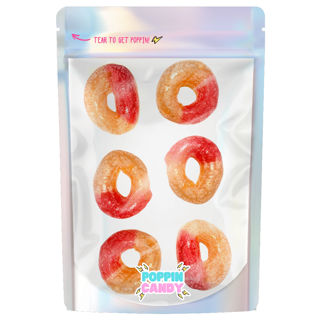 Freeze Dried Peach Rings