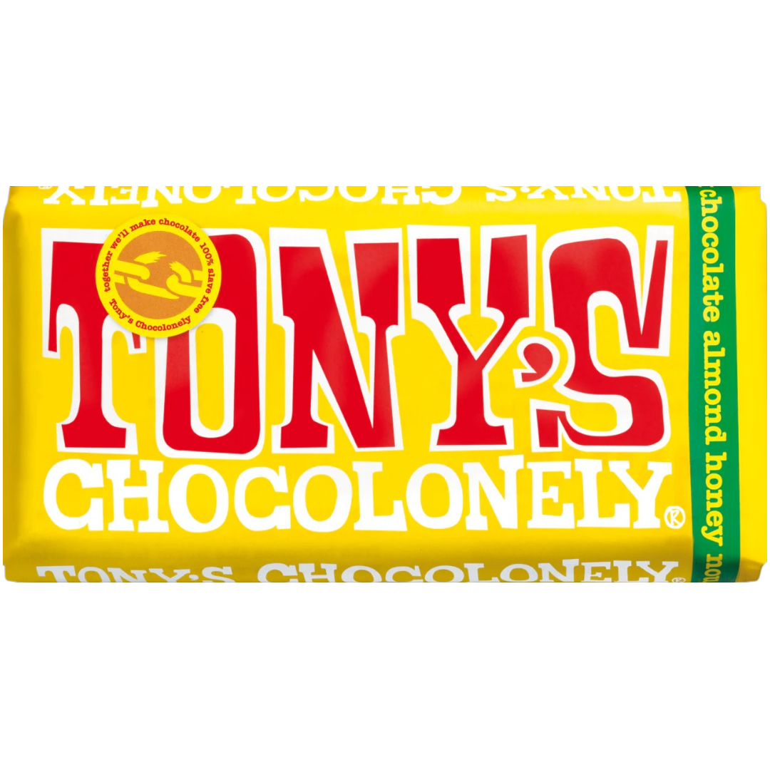 Tony's Almond Honey Nougat Milk Chocolate Bar - 6.3oz (180g)
