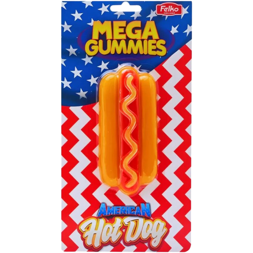 Mega Gummies Giant American Hot Dog - 4.23oz (120g)