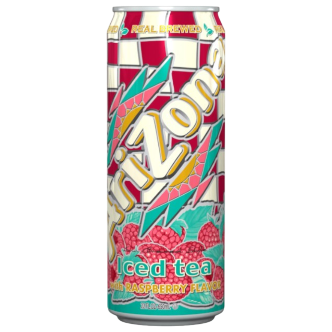 Arizona Raspberry Iced Tea- 22fl.oz (650ml) – Poppin Candy