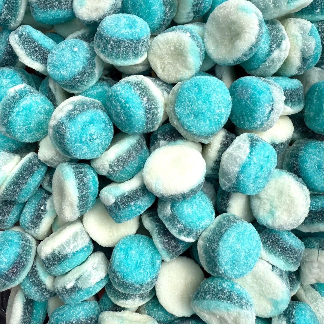Fondant Filled Blue Raspberry Tarts