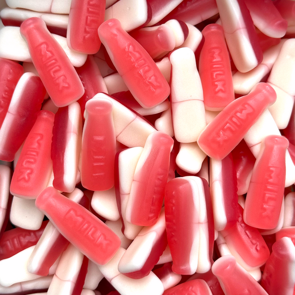 Gummy Strawberry Milkshakes