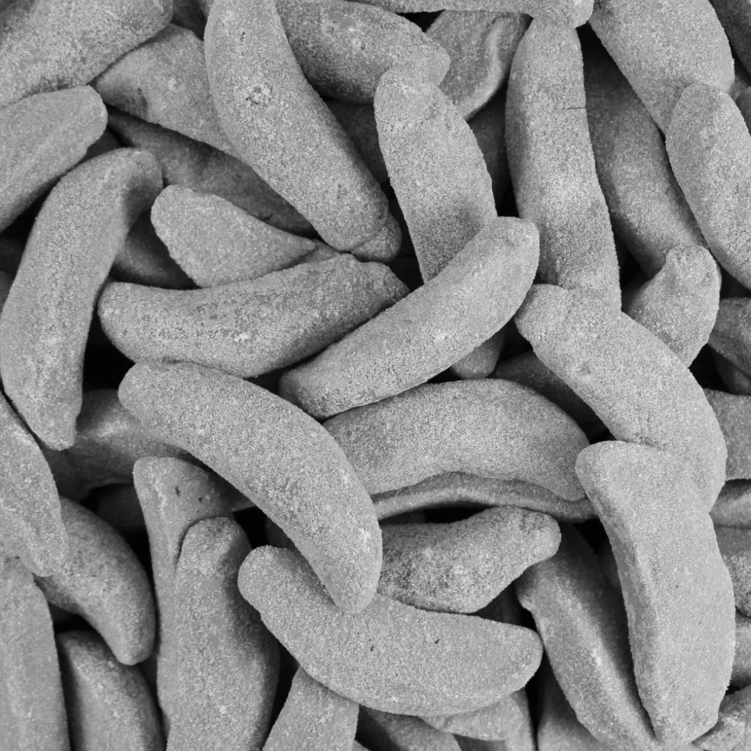 Salty Liquorice Bananas (Swedish)