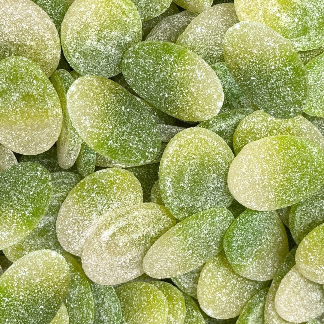 Sour Green Apple Ovals – Poppin Candy