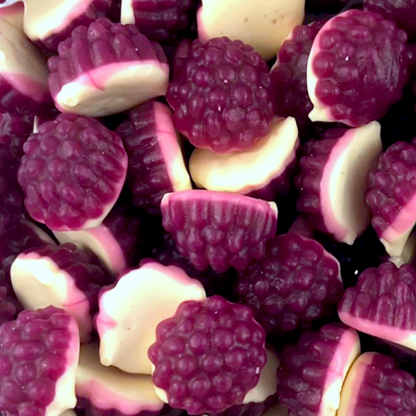 Boysenberries & Cream