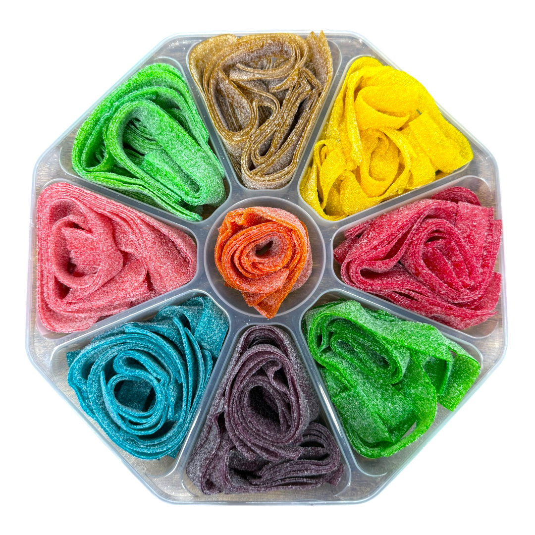 Sour Belts Candy Platter