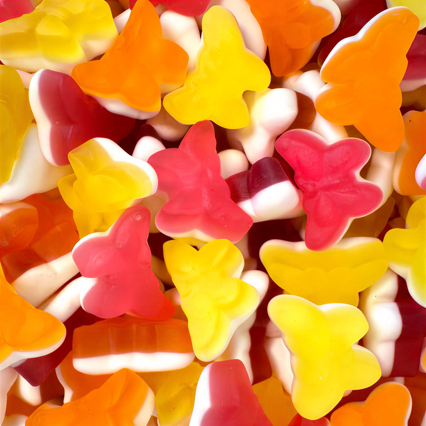 Fruity Foamy Butterflies