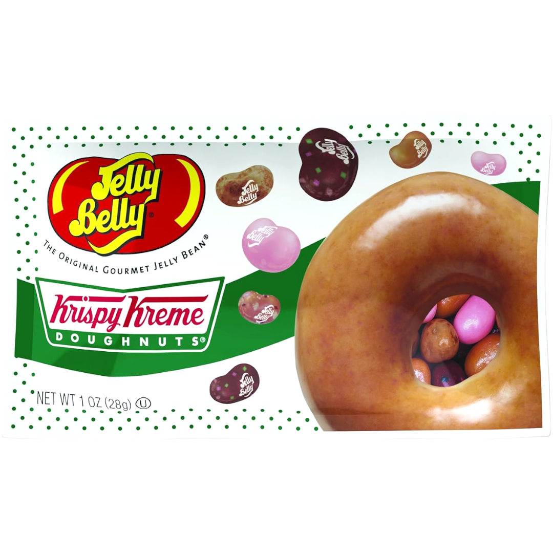 Jelly Belly Krispy Kreme Doughnuts Jelly Beans 1oz 28g Poppin Candy 6583