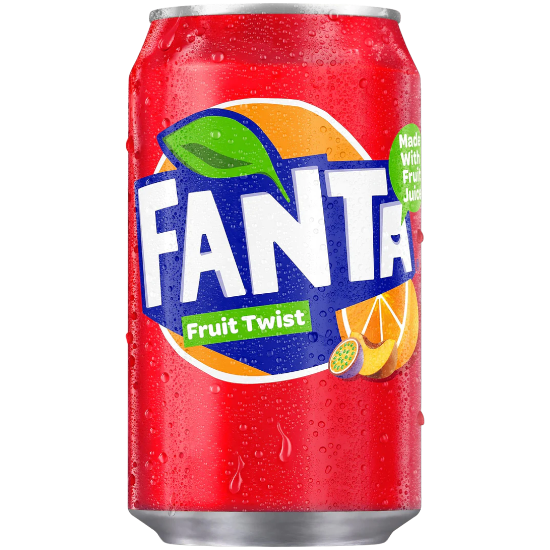 Fanta Fruit Twist (European) - 11.1fl.oz (330ml)