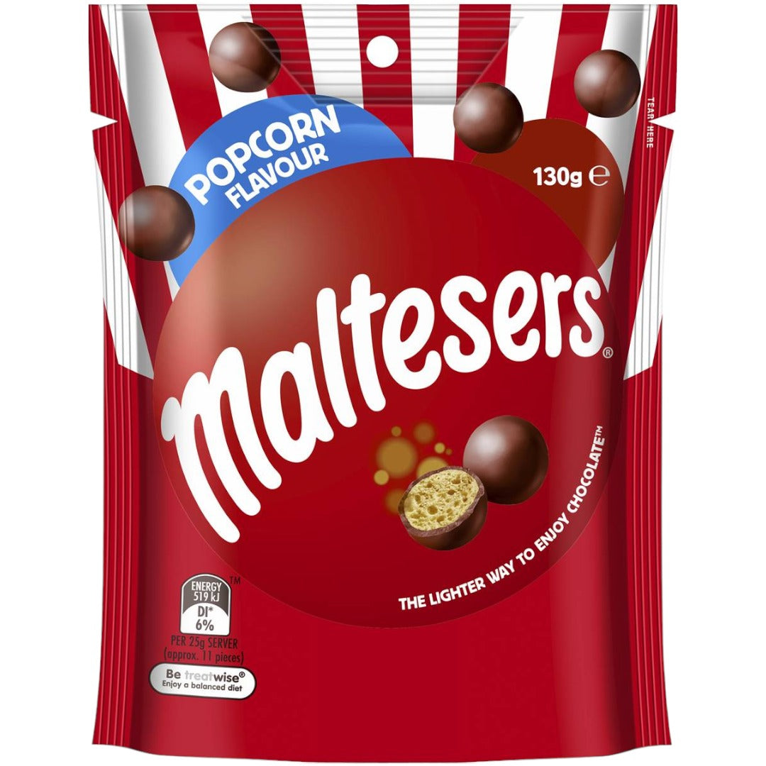 Maltesers Popcorn Flavour (Australia) 4.6oz (130g) Poppin Candy