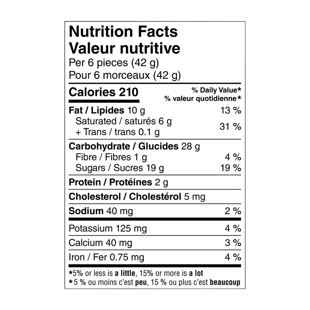 Nestle Coffee Crisp Minis Share Bag (Canada) - 6.3oz (180g)
