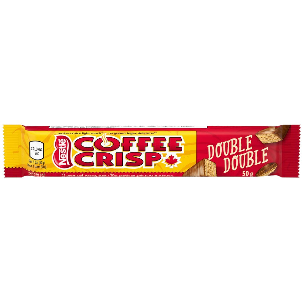 Nestle Coffee Crisp Double Double (Canada) - 1.76oz (50g) BB (10/01/2024)