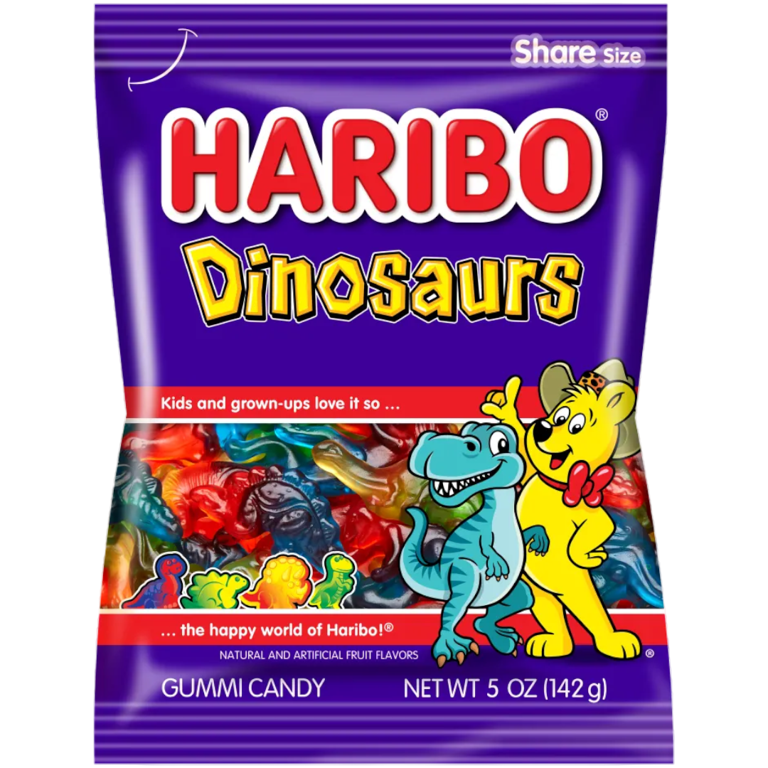 Haribo Dinosaurs - 5oz (141g)