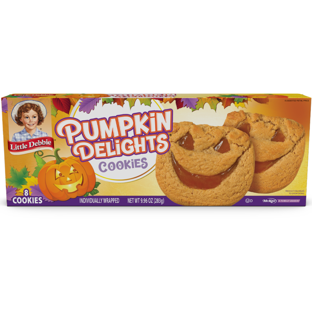 Little Debbie Pumpkin Delights Cookies (Fall Limited Edition) Poppin