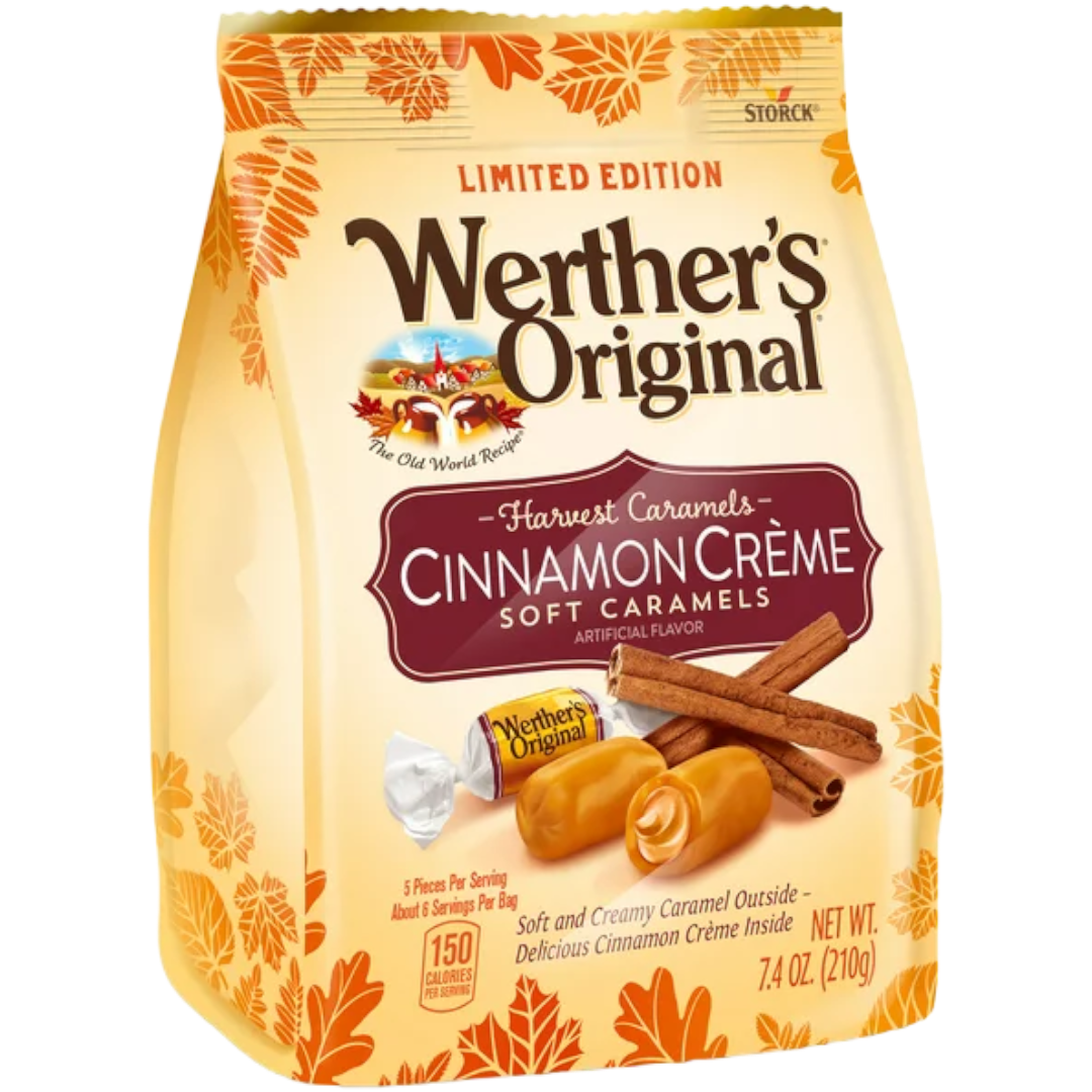 Werther's Original Harvest Soft Caramels Cinnamon Crème Flavour Share