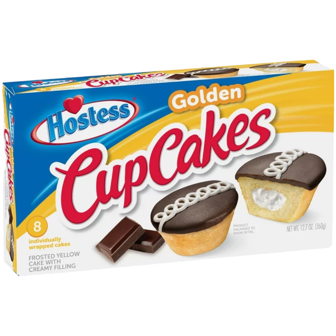 Hostess Golden Cupcakes