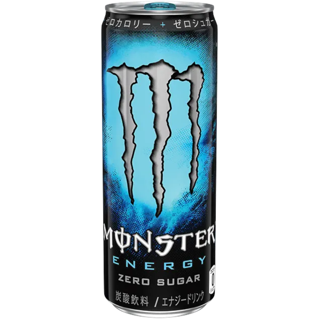 RARE Monster Energy Absolutely Zero (Japan) - 12fl.oz (355ml