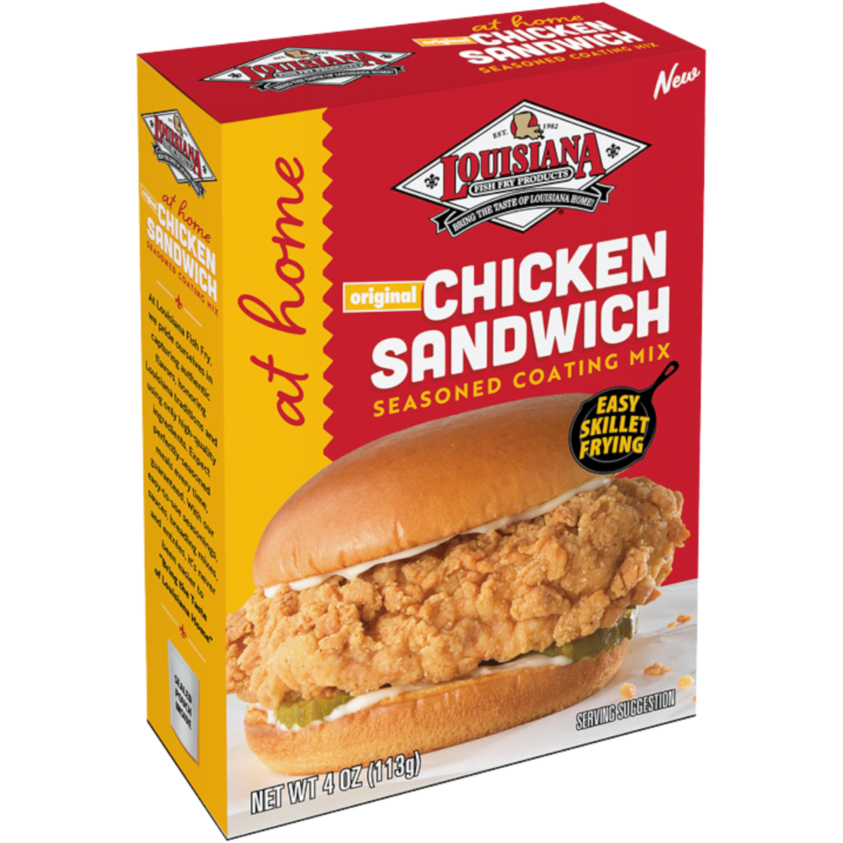 Louisiana Chicken Sandwich Seasoning Mix 4oz (113g) Poppin Candy