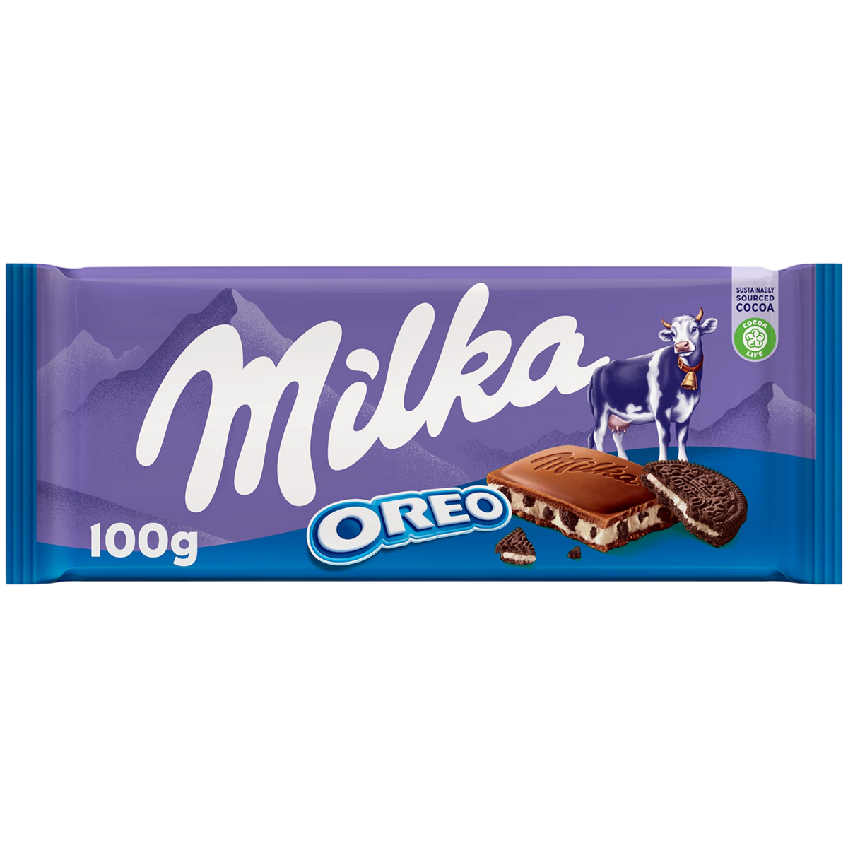 Milka Oreo Chocolate Bar 35oz 100g Poppin Candy