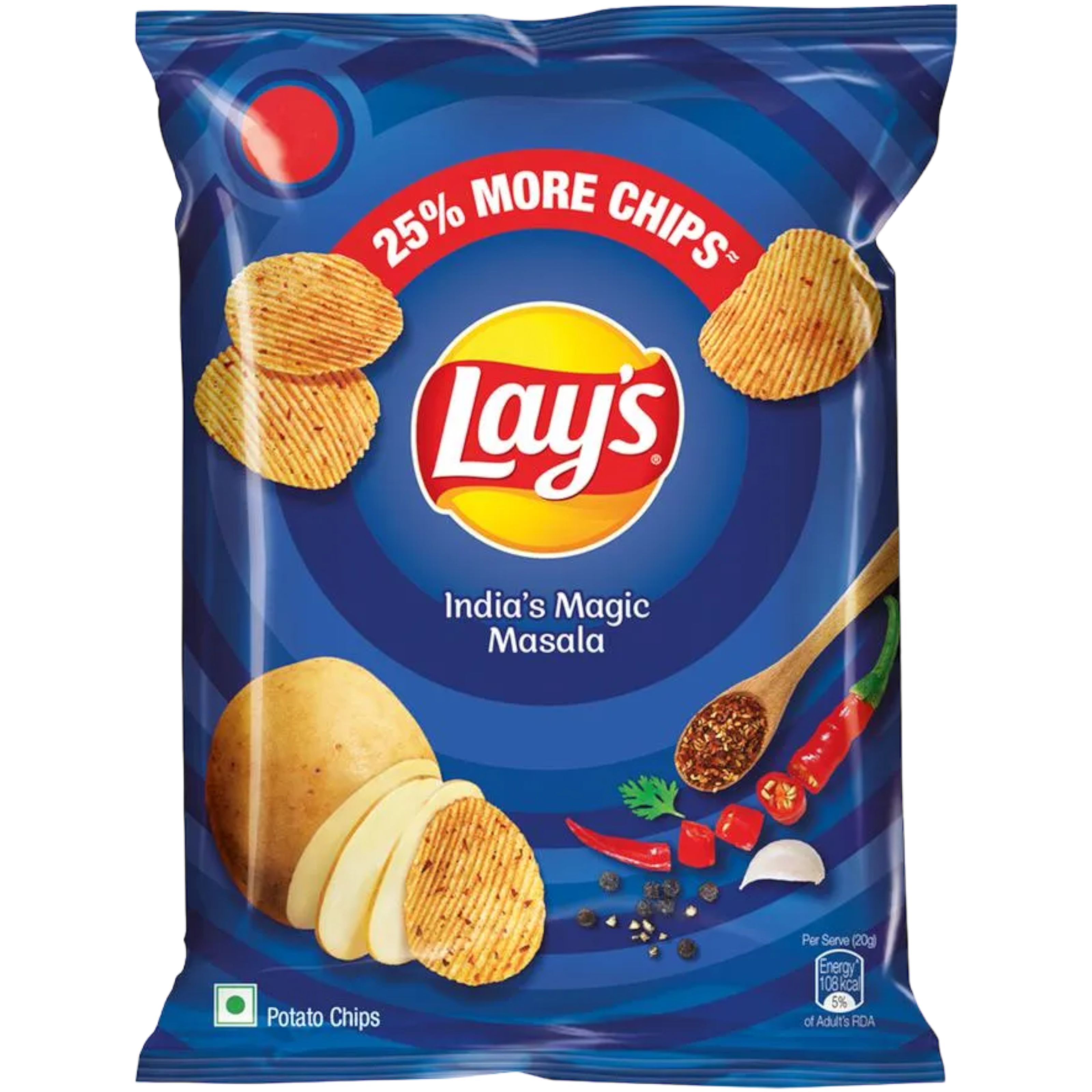 Lay's India's Magic Masala Flavour (Indian) – 1.41oz (50g)