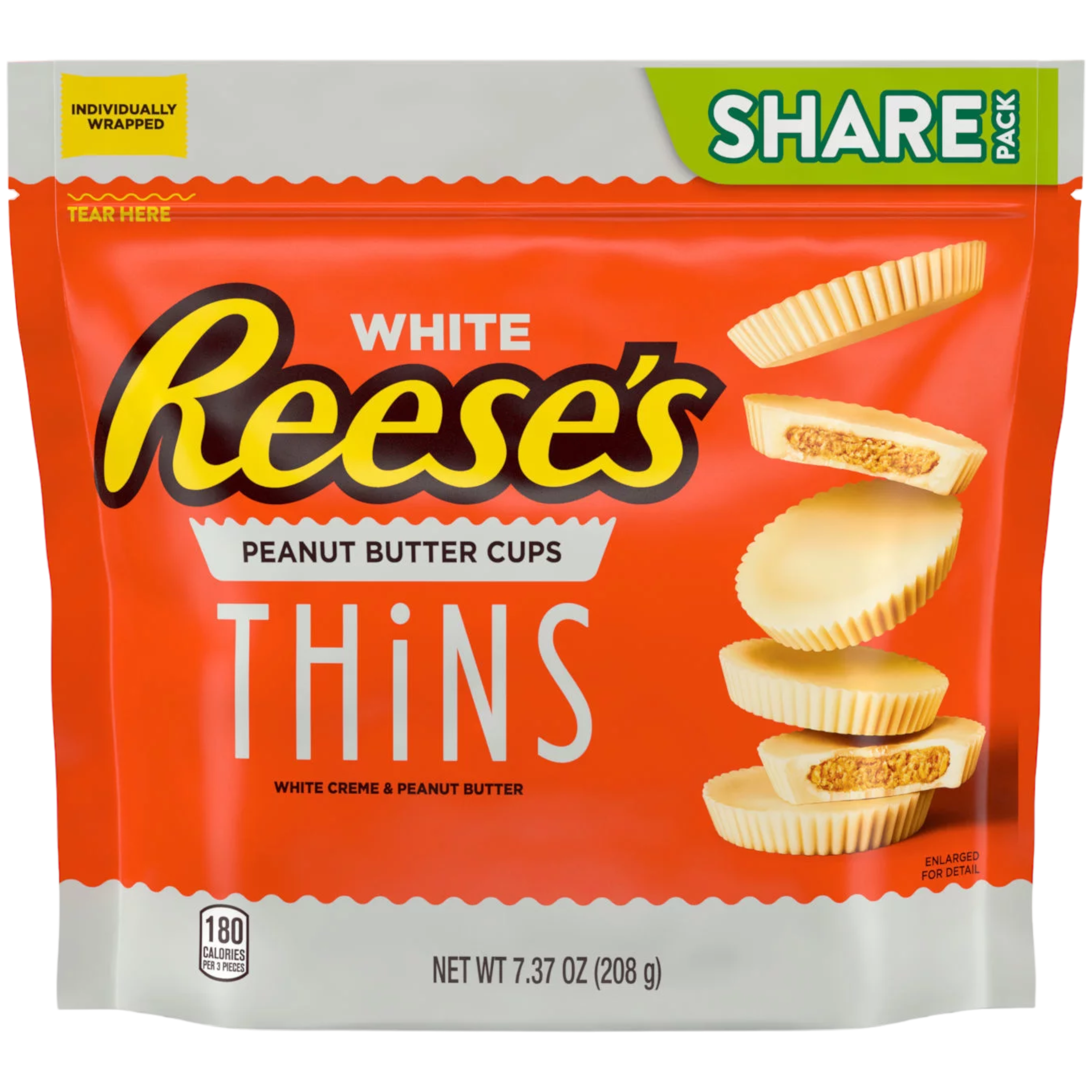 Reese's White Chocolate Thins - 7.37oz (208g)
