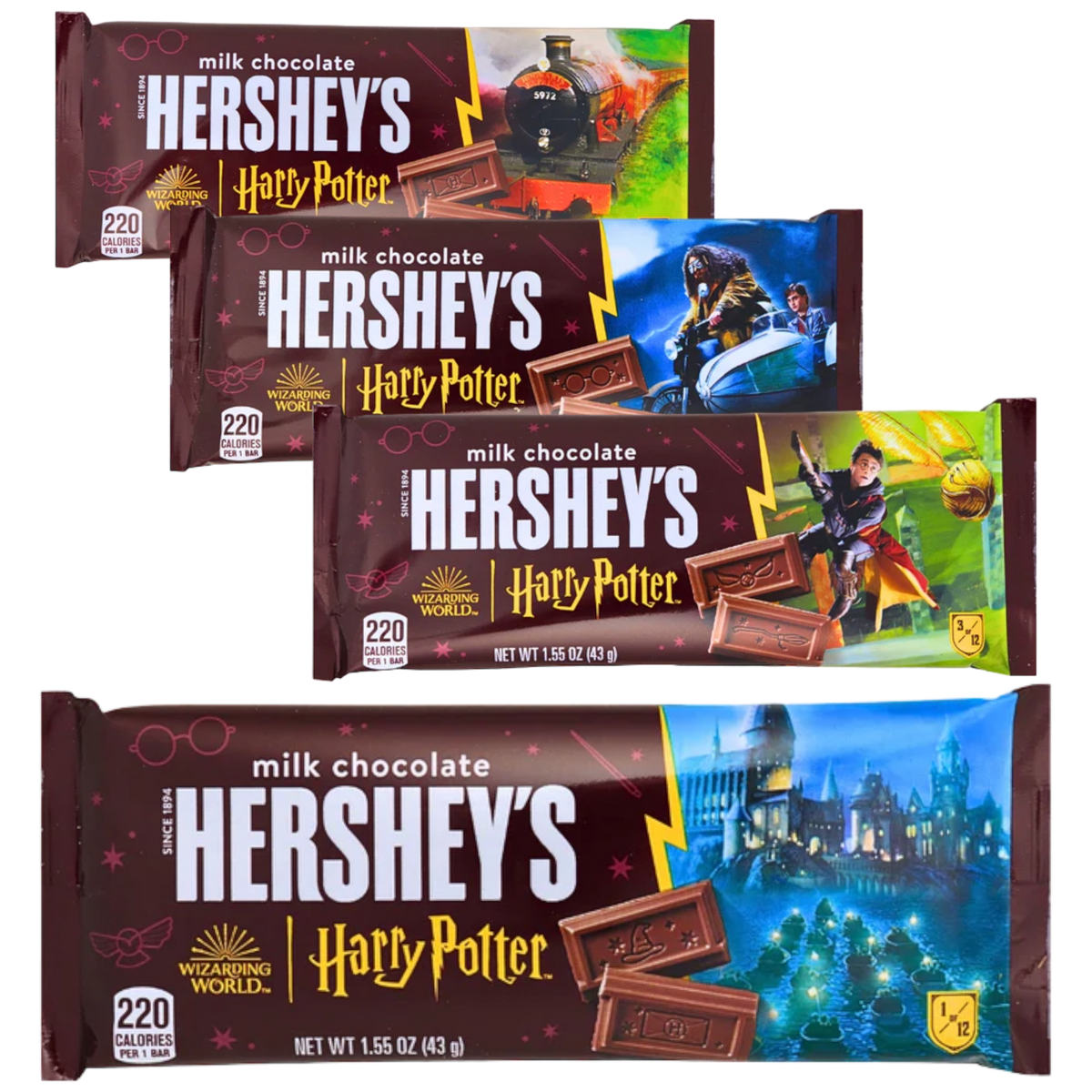 Hershey's Harry Potter Milk Chocolate Bar - 1.55oz (43g) BB 07/24 ...