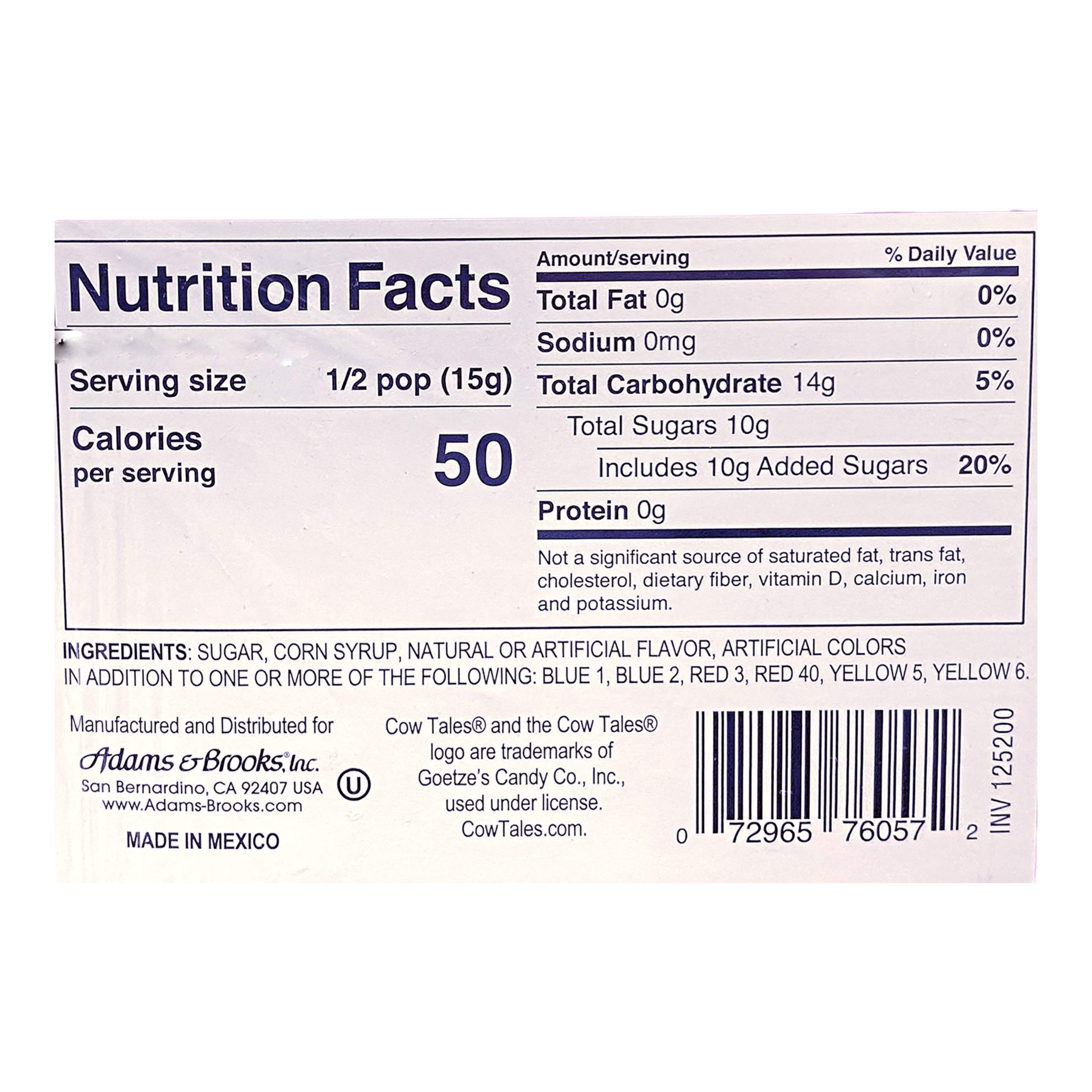 Unicorn Pops Cow Tales - 0.75oz (21g)