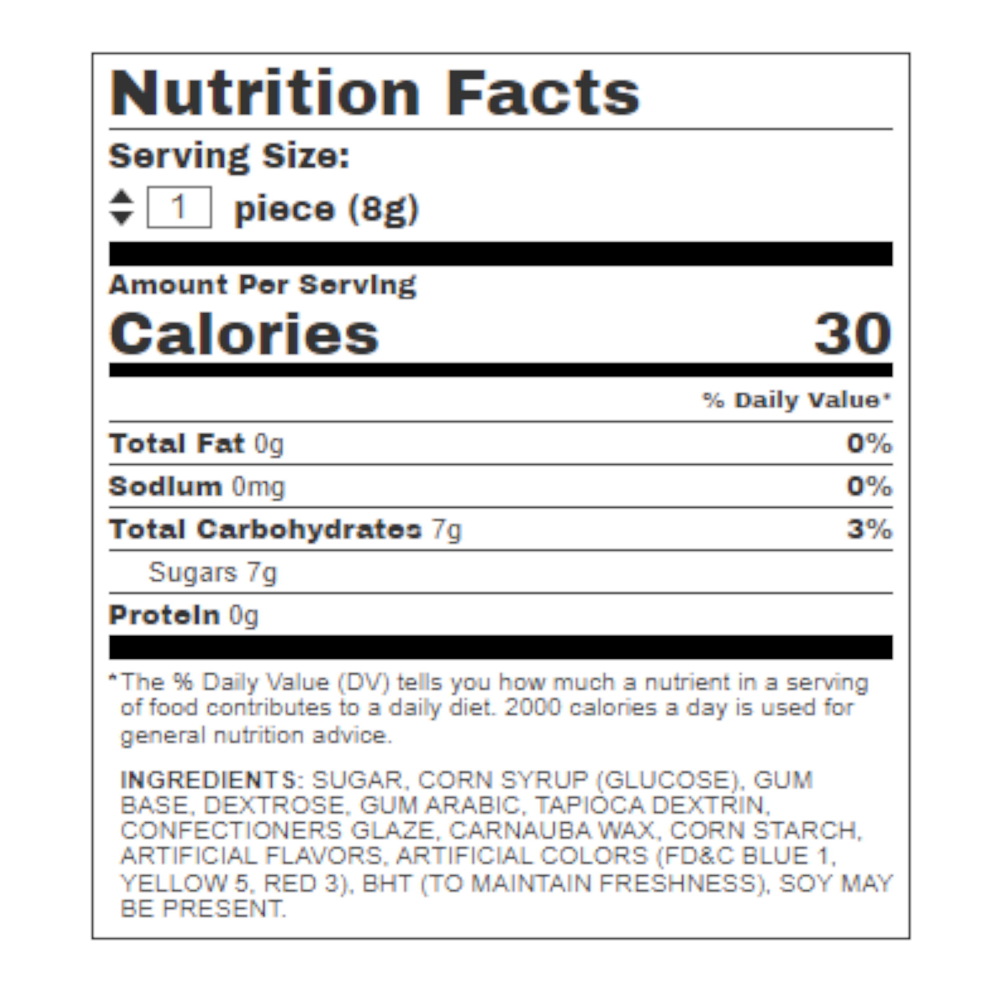 Dubble Bubble Cotton Candy Bubble Gum Balls - 0.64oz (18g)