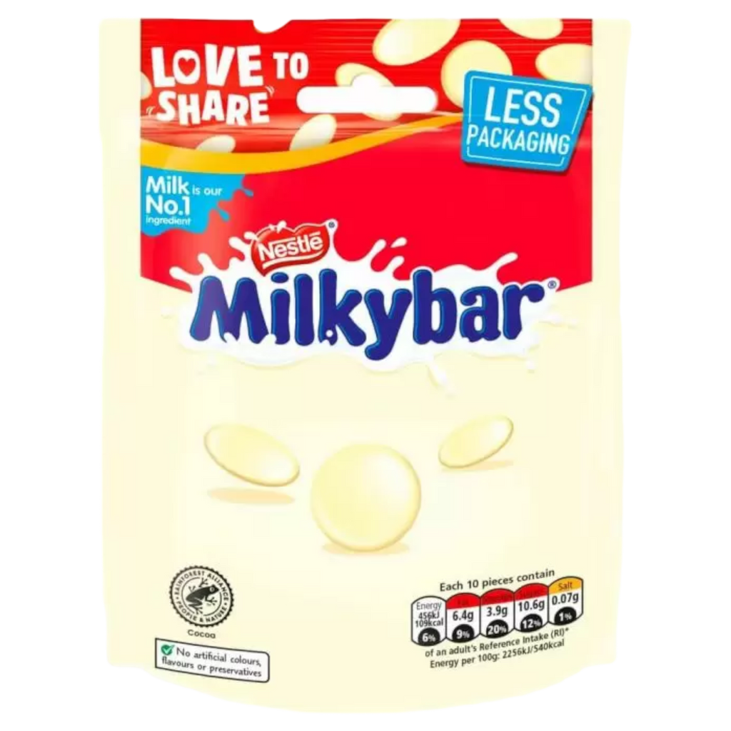 Milkybar Buttons Pouch - 2.99oz (85g)