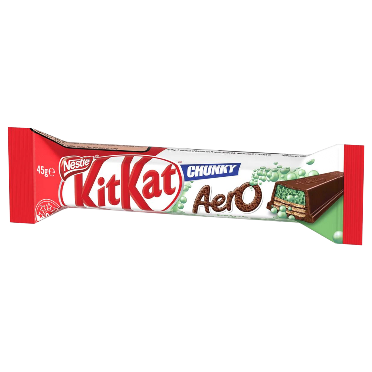 Kit Kat Chunky Aero Mint Bar (Australia) 1.6oz (45g) Poppin Candy