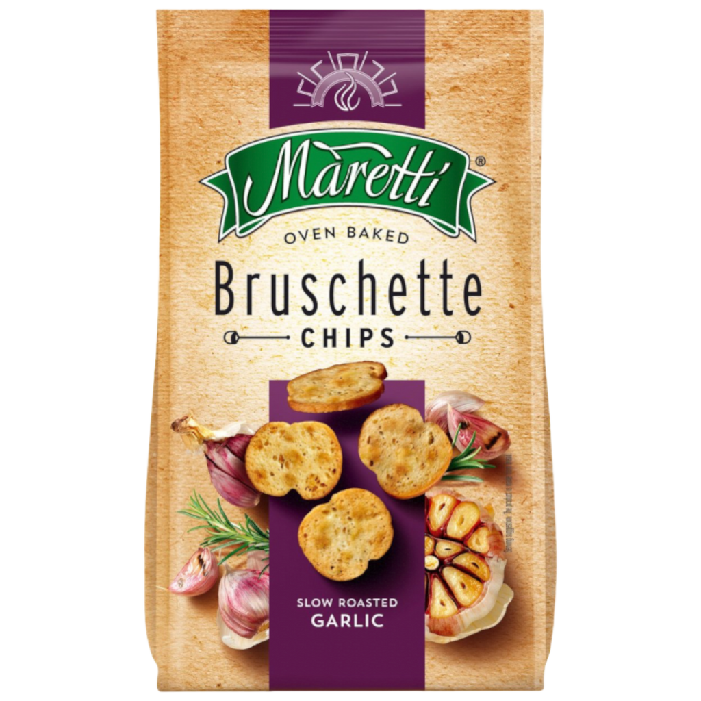 Maretti Oven Baked Bruschetta Bites Slow Roasted Garlic - 2.4oz (70g)