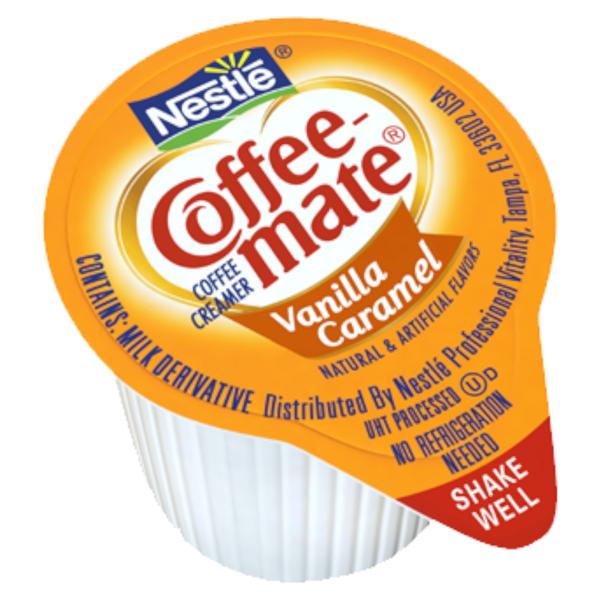 CoffeeMate Vanilla Caramel Liquid Creamer Singles 0.375fl.oz (11ml