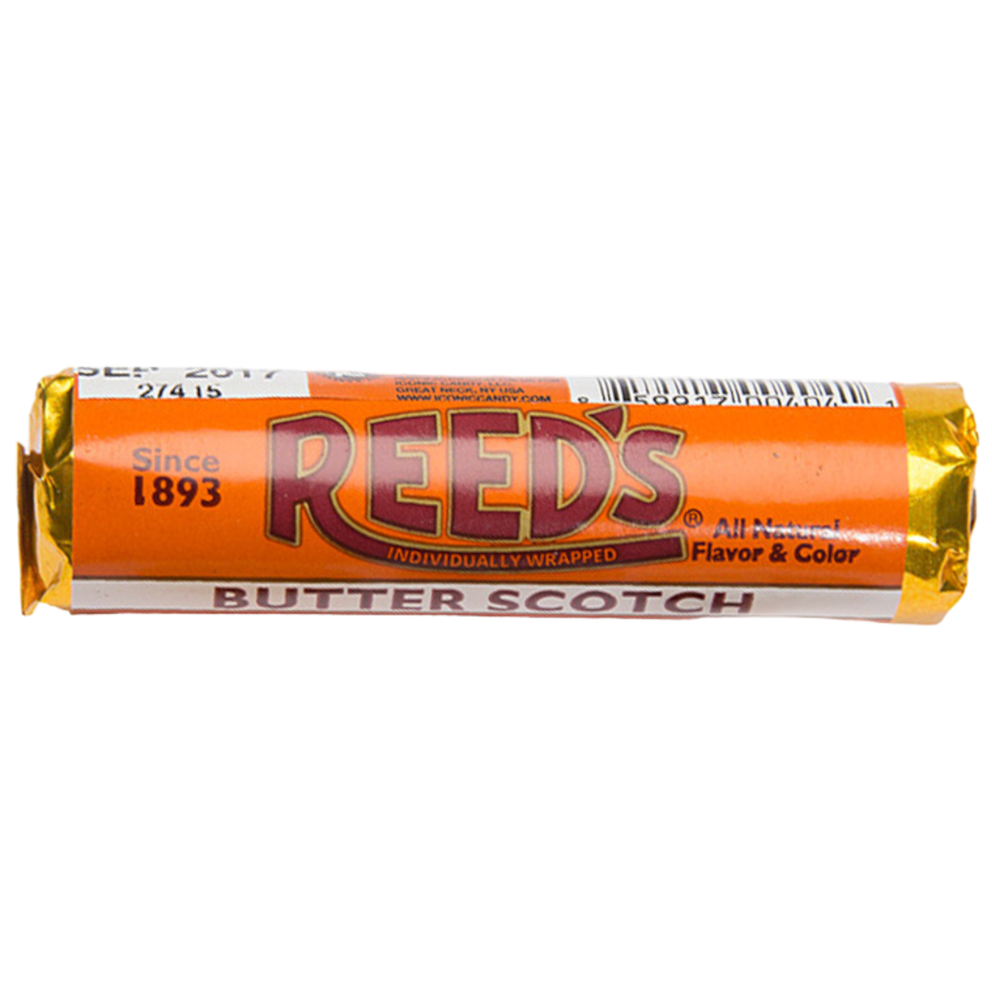 Reed's Butterscotch Flavored Hard Candy Roll - 1.01oz (29g)