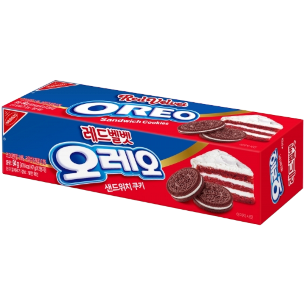 Oreo Red Velvet Flavour Cookies (South Korea) - 3.32oz (94g)