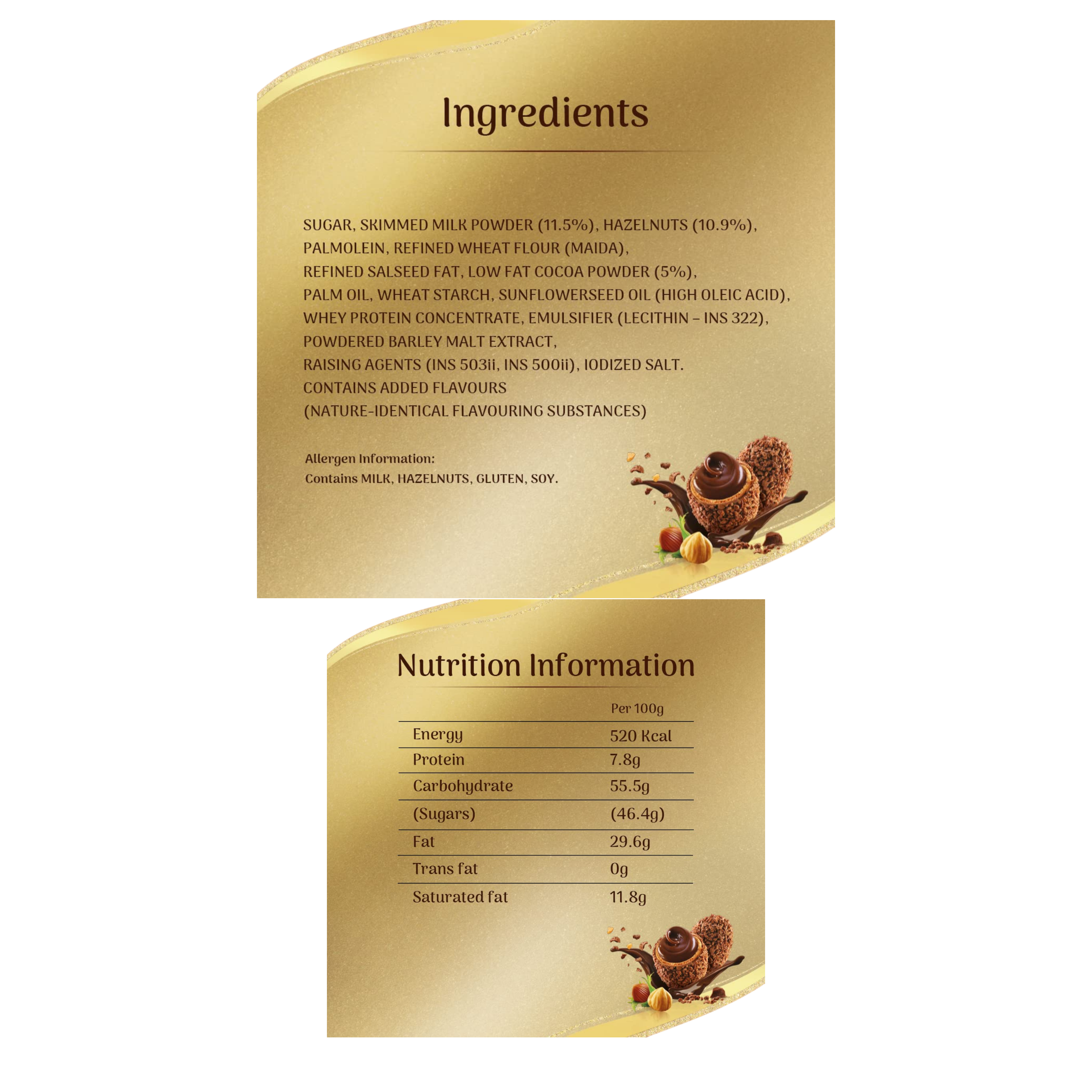 Ferrero Rocher Moments (India) - 2.5oz (69.6g)