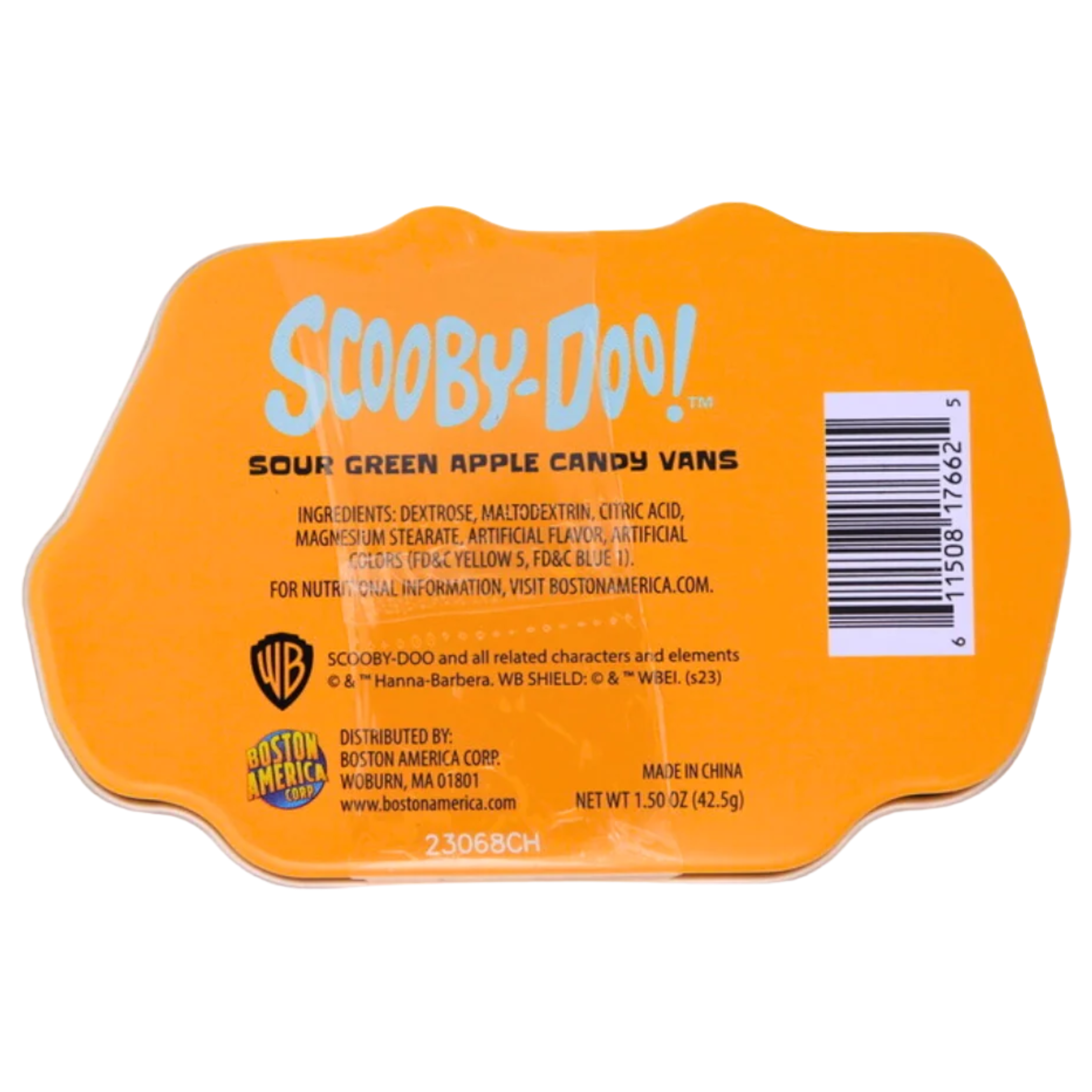 Scooby Doo Mystery Machine Sour Candies Tin - 1.5oz (43g)