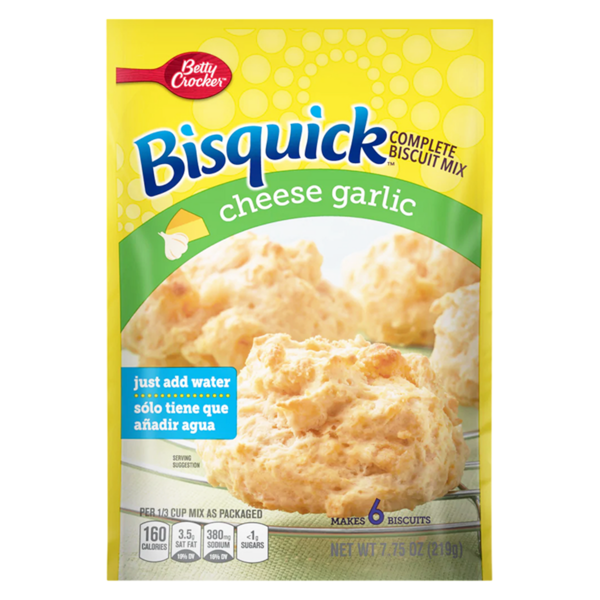 Bisquick Cheese Garlic Complete Biscuit Mix 7.75oz (219g) Poppin Candy