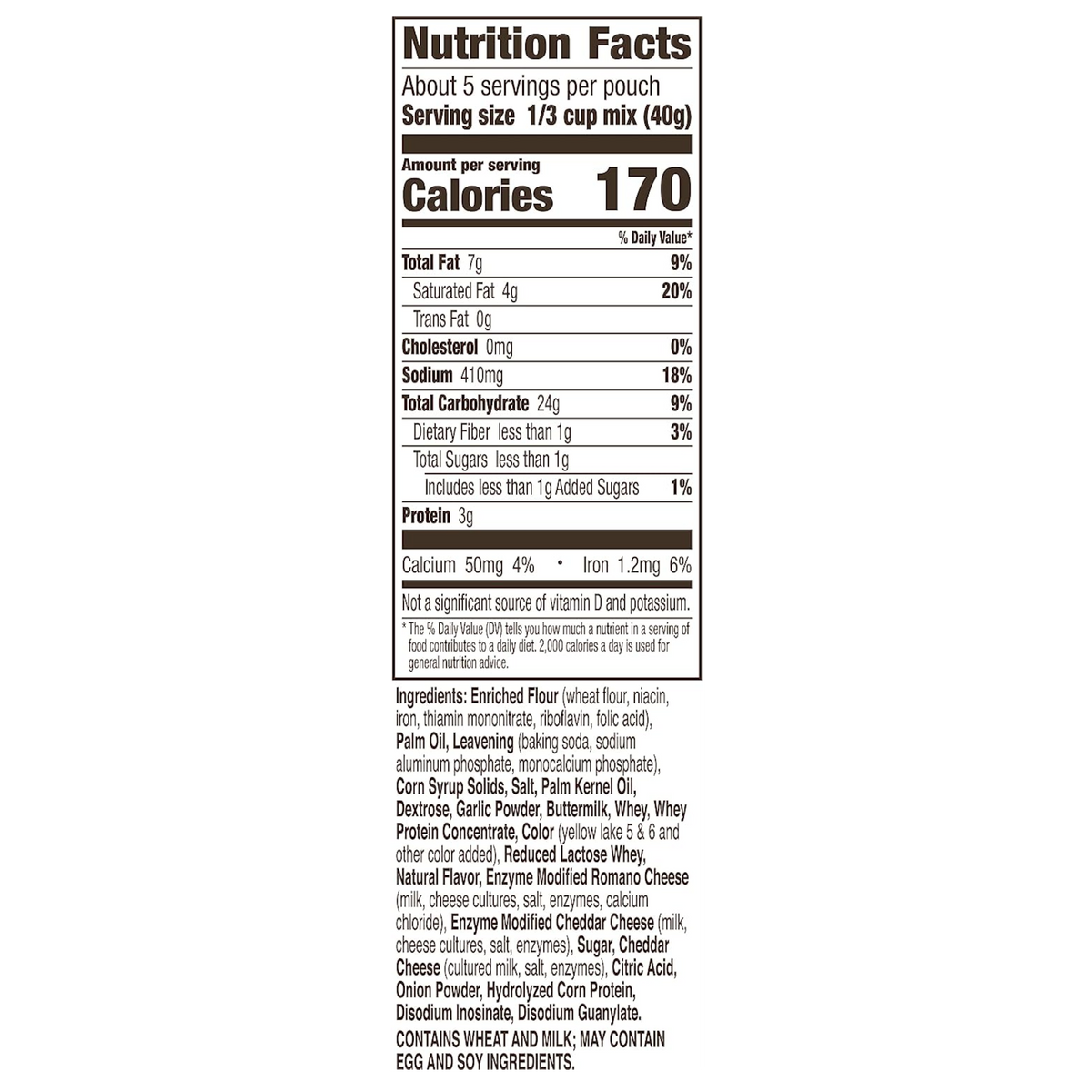 Bisquick Cheese Garlic Complete Biscuit Mix 7.75oz (219g) Poppin Candy