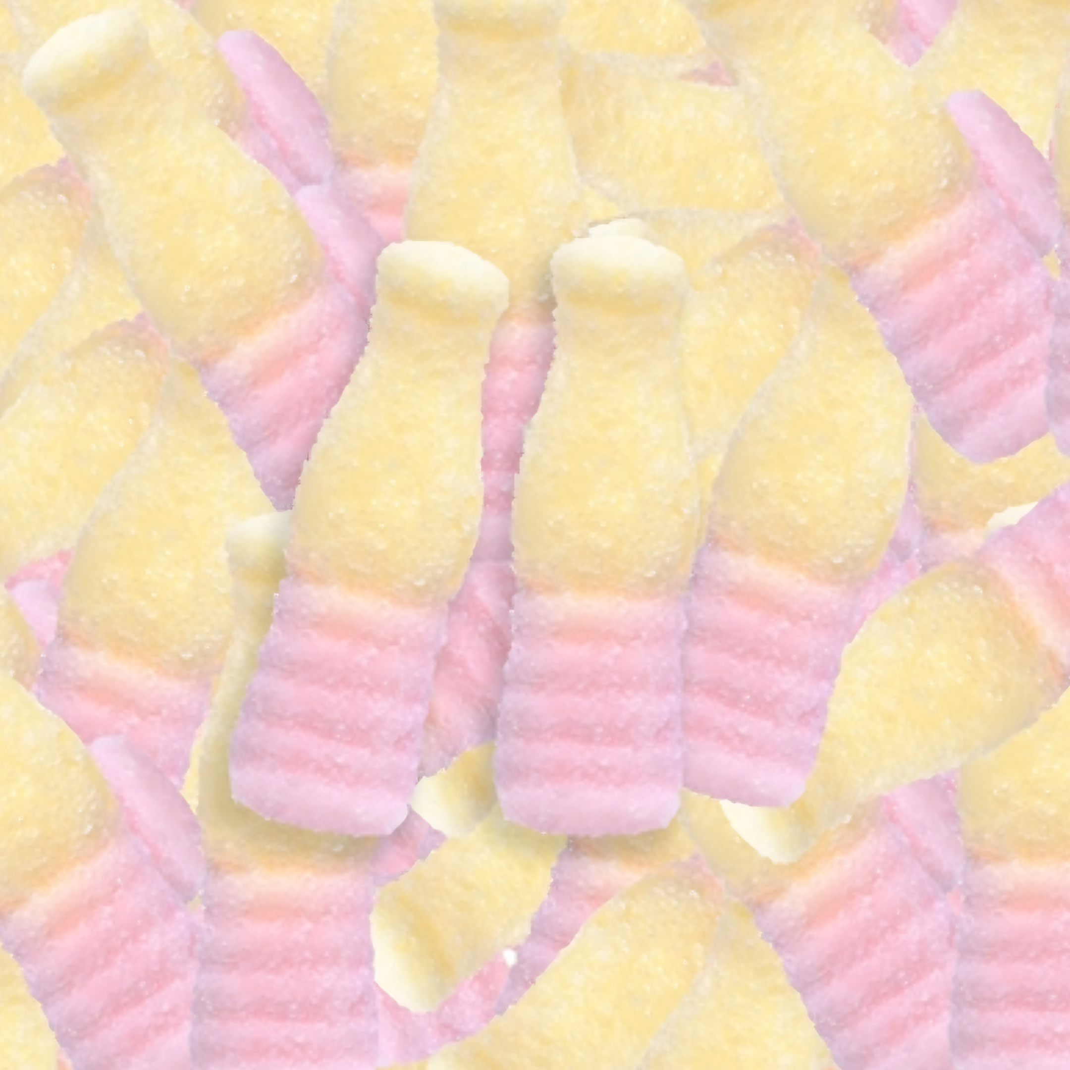 Fizzy Strawberry & Banana Bottles