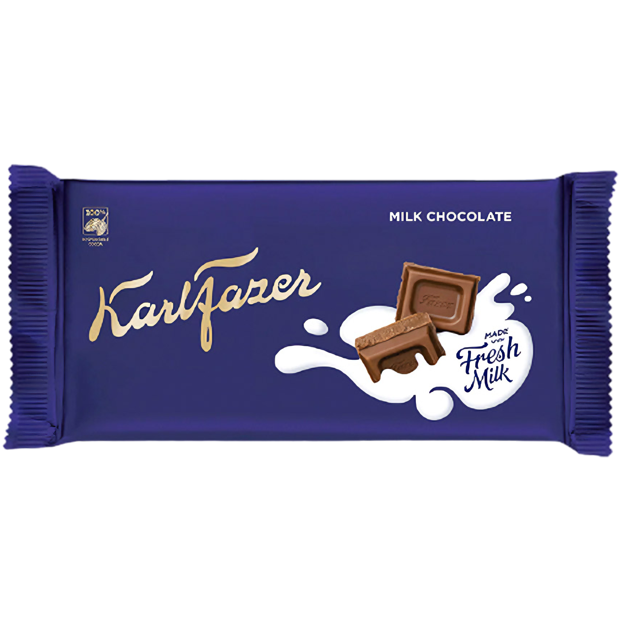 Karl Fazer Milk Chocolate Block (Finland) - 5.1oz (145g)