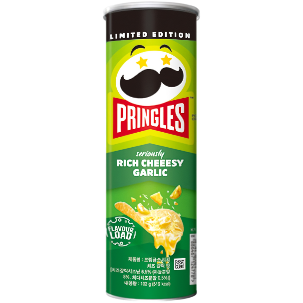 Pringles Rich Cheeesy Garlic (Korea) - 3.8oz (110g)