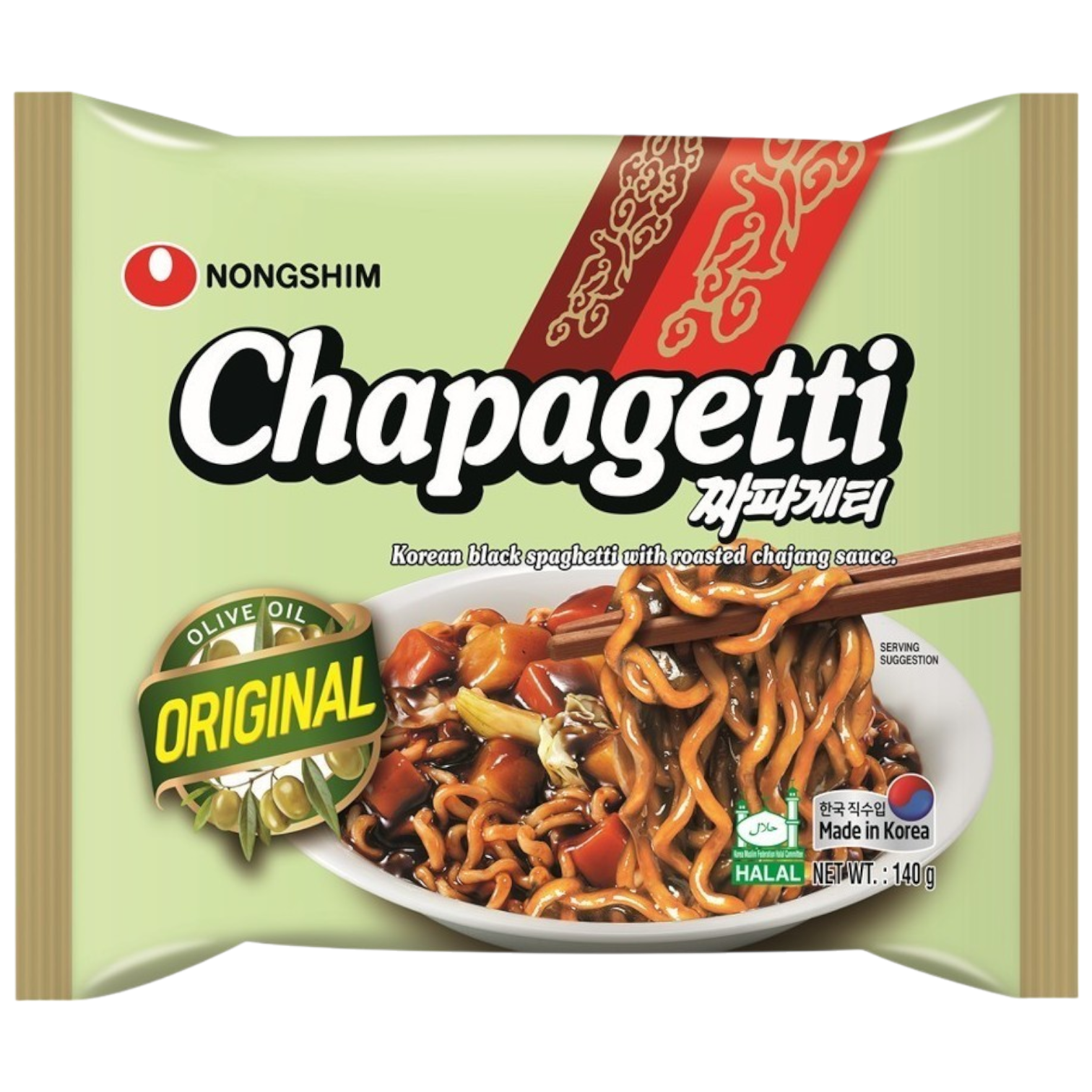 NongShim Chapagetti Ramen Noodle (Korea) - 4.94oz (140g)