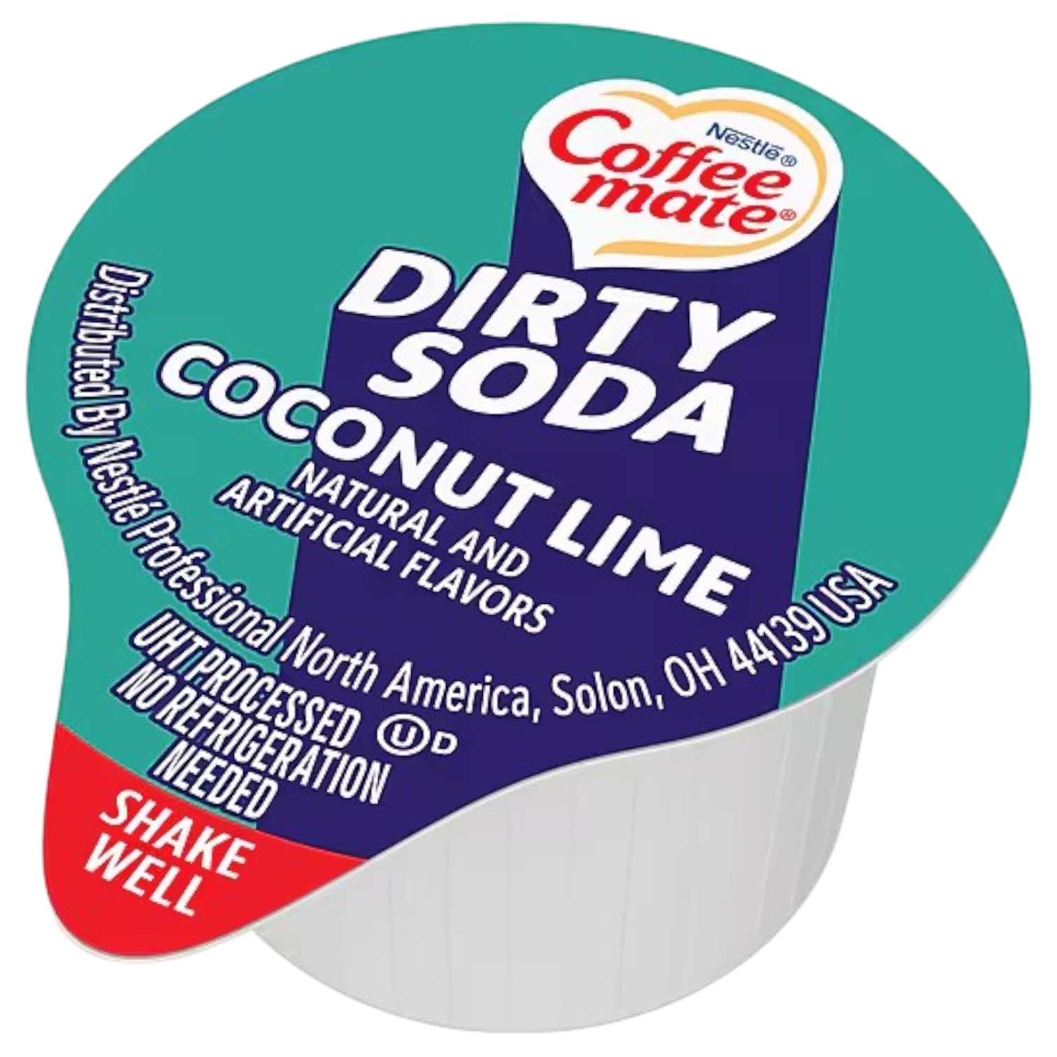 Coffee-Mate Dirty Soda Coconut Lime Liquid Creamer Singles - 0.375fl.oz (11ml)